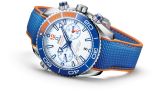 Omega - 215.32.46.51.04.001  Seamaster Planet Ocean 600M Co-Axial 45.5 Master Chronometer Chronograph Stainless Steel / White / Rubber / Michael Phelps