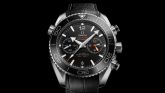 Omega - 215.33.46.51.01.001  Seamaster Planet Ocean 600M Co-Axial 45.5 Master Chronometer Chronograph Stainless Steel / Black / Alligator