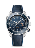 Omega Seamaster Planet Ocean 600M Co-Axial 45.5 Master Chronometer Chronograph Sedna Gold / Black / Alligator (215.33.46.51.03.001)