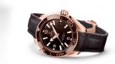 Omega - 215.63.40.20.13.001  Seamaster Planet Ocean 600M Co-Axial 39.5 Master Chronometer Sedna Gold / Chocolate / Alligator