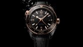 Omega - 215.63.46.22.01.001  Seamaster Planet Ocean 600M Co-Axial 45.5 Master Chronometer GMT Deep Black Sedna