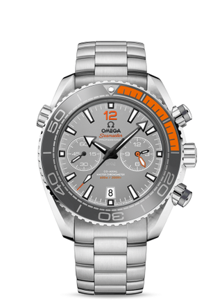 Omega - 215.90.46.51.99.001  Seamaster Planet Ocean 600M Co-Axial 45.5 Master Chronometer Chronograph Titanium / Grey / Bracelet