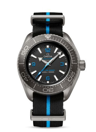 Omega - 215.92.46.21.01.001  Seamaster Planet Ocean Ultra Deep Titanium / Black / Nato