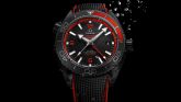 Omega - 215.92.46.22.01.003  Seamaster Planet Ocean 600M Co-Axial 45.5 Master Chronometer GMT Deep Black Red