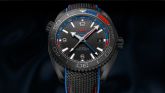 Omega - 215.92.46.22.01.004  Seamaster Planet Ocean 600M Co-Axial 45.5 Master Chronometer GMT Deep Black ETNZ