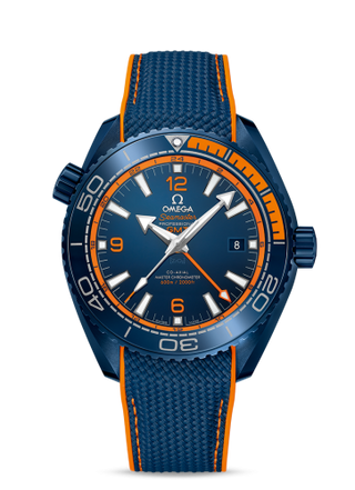 Omega - 215.92.46.22.03.001  Seamaster Planet Ocean 600M Co-Axial 45.5 Master Chronometer GMT Big Blue