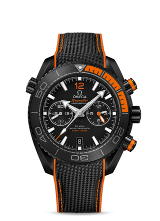 Omega - 215.92.46.51.01.001  Seamaster Planet Ocean 600M Co-Axial 45.5 Master Chronometer Chronograph Deep Black Orange