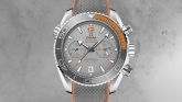 Omega - 215.92.46.51.99.001  Seamaster Planet Ocean 600M Co-Axial 45.5 Master Chronometer Chronograph Titanium / Grey / Strap