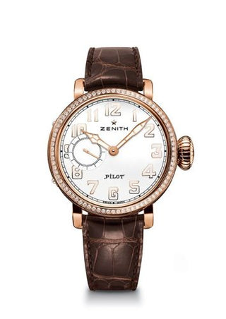 Zenith - 22.1930.681/31.C725  Pilot Type 20 Lady Rose Gold