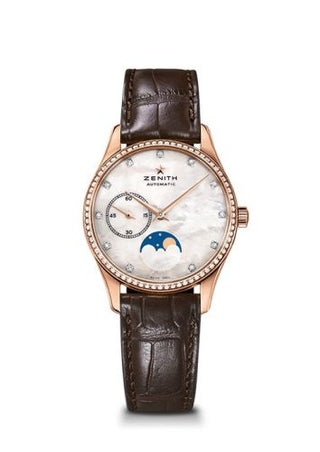 Zenith - 22.2310.692/81.C709  Elite Ultra Thin Lady Moonphase Rose Gold / MOP / Diamond