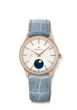 Zenith - 22.3200.692/01.C832  Elite Moon Phase 36 Rose Gold / Silver