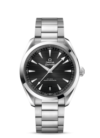 Omega - 220.10.41.21.01.001  Seamaster Aqua Terra 150M Master Chronometer 41 Stainless Steel / Black / Bracelet