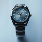 Omega - 220.10.41.21.03.005  Seamaster Aqua Terra 150M Master Chronometer 41 Stainless Steel / Summer Blue / Bracelet