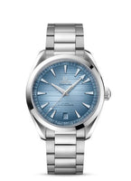 Omega Seamaster Aqua Terra 150M Master Chronometer 43 Worldtimer Stainless Steel / Summer Blue / Rubber (220.10.41.21.03.005)