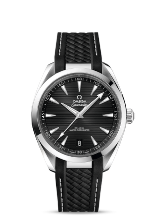 Omega - 220.12.41.21.01.001  Seamaster Aqua Terra 150M Master Chronometer 41 Stainless Steel / Black / Rubber