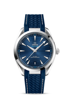 Omega Seamaster Aqua Terra 150M Master Chronometer 41 Stainless Steel / Blue / Rubber (220.12.41.21.03.001)