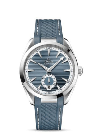 Omega - 220.12.41.21.03.005  Seamaster Aqua Terra 150M Master Chronometer Small Seconds 41 Stainless Steel / Blue / Rubber