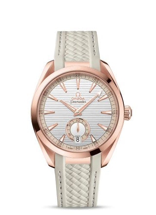 Omega - 220.52.41.21.02.001  Seamaster Aqua Terra 150M Master Chronometer Small Seconds 41 Sedna Gold / Silver / Rubber