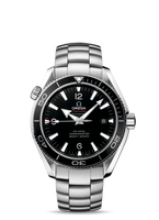 Omega Seamaster Planet Ocean 600M Co-Axial 39.5 Master Chronometer Stainless Steel / Diamond / Black / Alligator (222.30.42.20.01.001)