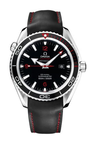 Omega - 222.32.46.20.01.001  Seamaster Planet Ocean 600M Co-Axial 45.5 Stainless Steel / Black / Rubber / Product Red