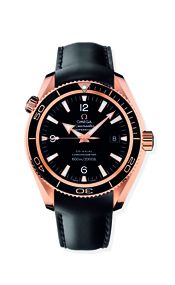 Omega - 222.62.42.20.01.001  Seamaster Planet Ocean 600M Co-Axial 42 Red Gold / Black / Rubber