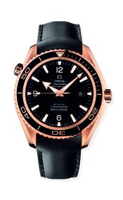 Omega - 222.62.46.20.01.001  Seamaster Planet Ocean 600M Co-Axial 45.5 Red Gold / Black / Rubber