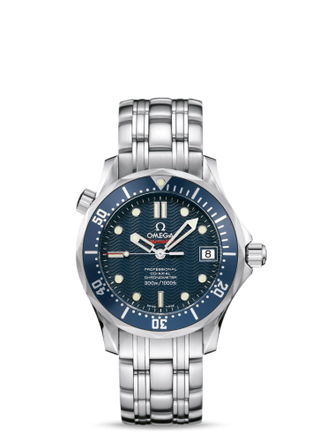 Omega - 2222.80.00  Seamaster Diver 300M Co-Axial 36.25 Stainless Steel / Blue / Bracelet