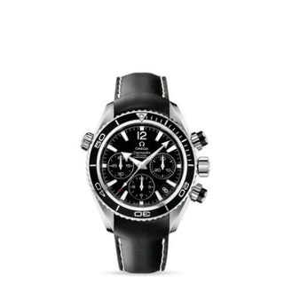 Omega - 222.32.38.50.01.001  Seamaster Planet Ocean 600M Co-Axial 37.5 Chronograph Stainless Steel / Black / Rubber