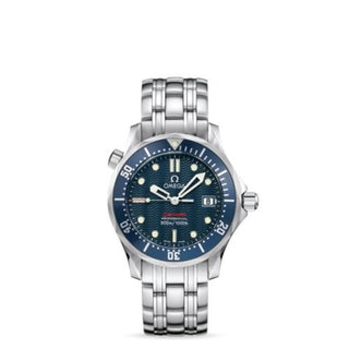 Omega - 2223.80.00  Seamaster Diver 300M Quartz 36.25 Stainless Steel / Blue / Bracelet