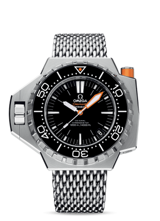 Omega - 224.30.55.21.01.001  Seamaster PloProf Co-Axial Stainless Steel / Black / Shark