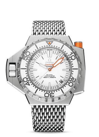 Omega - 224.30.55.21.04.001  Seamaster PloProf Co-Axial Stainless Steel / White / Shark