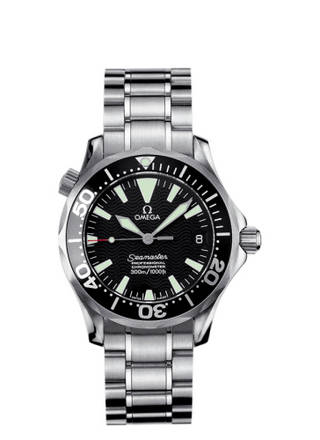 Omega - 2252.50.00  Seamaster Diver 300M Automatic 36.25 Stainless Steel / Black / Bracelet