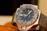 Omega - 227.60.55.21.03.001  Seamaster PloProf Co-Axial Master Chronometer Titanium / Sedna Gold / Blue