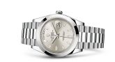 Rolex - 228206-0012  Day-Date 40 Platinum / Silver - Diamond