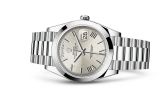 Rolex - 228206-0014  Day-Date 40 Platinum / Silver Quadrant