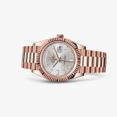 Rolex - 228235-0004  Day-Date 40 Everose / Sundust - Baguette