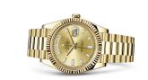 Rolex - 228238-0005  Day-Date 40 Yellow Gold / Champagne - Baguette