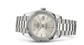 Rolex - 228239-0001  Day-Date 40 White Gold / Stripe Motif