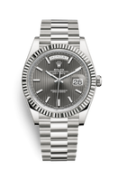 Rolex Day-Date 40 White Gold / Black (228239-0002)