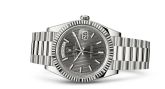 Rolex - 228239-0002  Day-Date 40 White Gold / Dark Rhodium Tuxedo