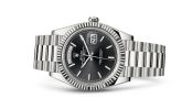 Rolex - 228239-0004  Day-Date 40 White Gold / Black