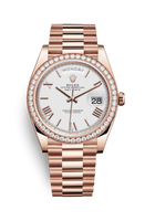 Rolex Day-Date 40 Yellow Gold - Fluted / Paved (228345rbr-0012)