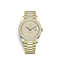 Rolex Day-Date 40 Everose - Diamond / White - Roman (228348RBR-0037)