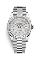 Rolex Day-Date 40 Platinum - Baguette / Paved - Baguette (228396tbr-0027)