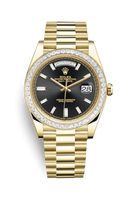 Rolex Day-Date 40 White Gold / Stripe Motif (228398tbr-0001)