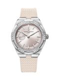 Vacheron Constantin - 2305V/100A-B078  Overseas Small Stainless Steel / Diamond /  Rosy Beige