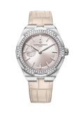 Vacheron Constantin - 2305V/100A-B078  Overseas Small Stainless Steel / Diamond /  Rosy Beige