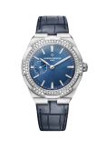 Vacheron Constantin - 2305V/100A-B170  Overseas Small Stainless Steel / Diamond / Blue