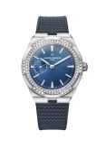 Vacheron Constantin - 2305V/100A-B170  Overseas Small Stainless Steel / Diamond / Blue