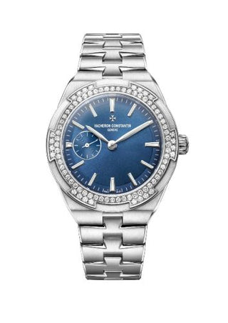 Vacheron Constantin - 2305V/100A-B170  Overseas Small Stainless Steel / Diamond / Blue